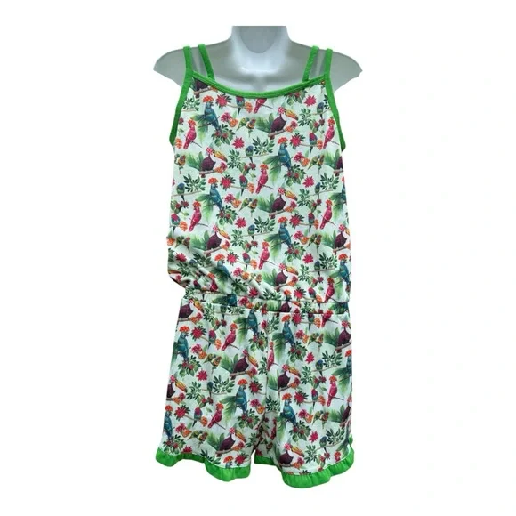 American Girl Doll LEA'S tropical Romper pjs PAJAMAS Size Xl (18-20) - Picture 4 of 9